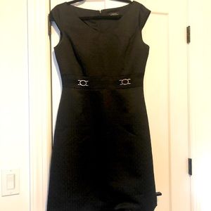 Tahari Black Short Dress